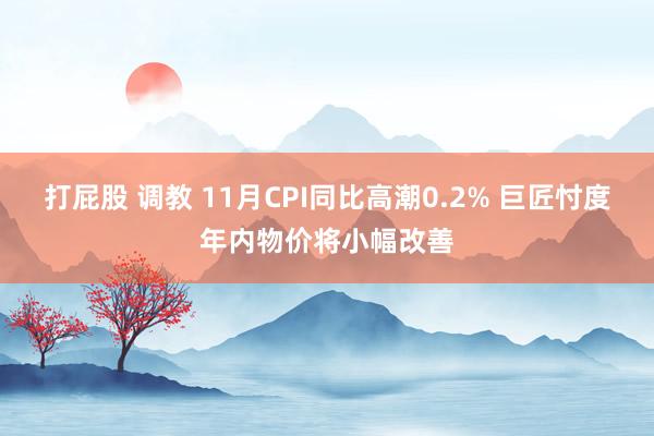 打屁股 调教 11月CPI同比高潮0.2% 巨匠忖度年内物价将小幅改善