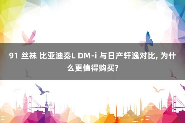 91 丝袜 比亚迪秦L DM-i 与日产轩逸对比, 为什么更